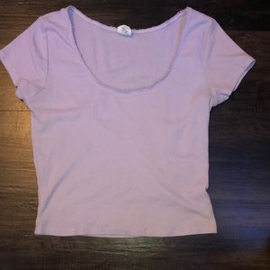 Lace crop top from pacsun